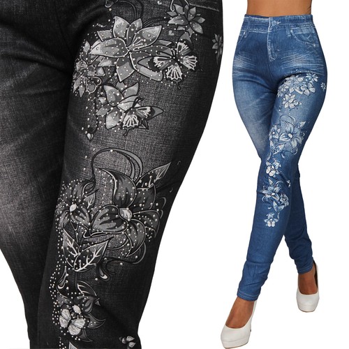 Leggings blumen thermo high - blumen,