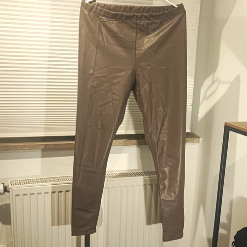 Damen leggings lederoptik - leggings,