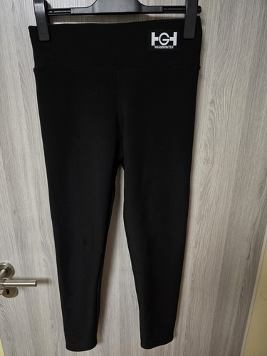 Schwarze damen leggings l - damen,