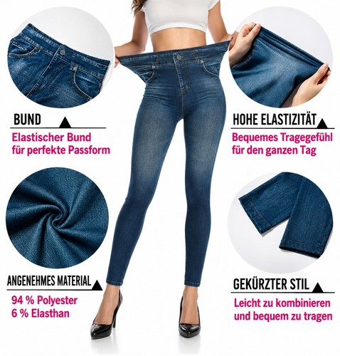 Damen leggings gefüttert - leggings,