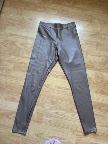 Jdy kunstlederleggings braun - kunstlederleggings,