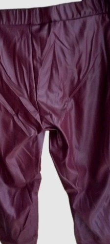 Lederoptik leggings rot - leggings,