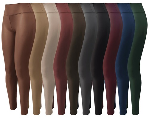 Leggins damen lederimitat - leggins, 36